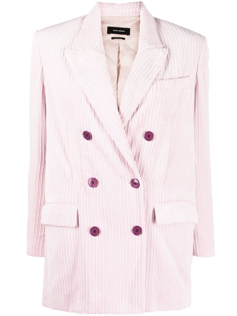 ISABEL MARANT corduroy double-breasted blazer Women