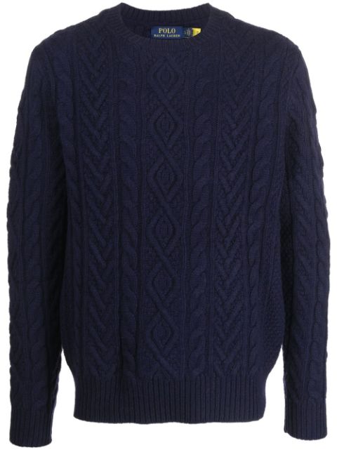 Polo Ralph Lauren cable-knit long-sleeve jumper Men