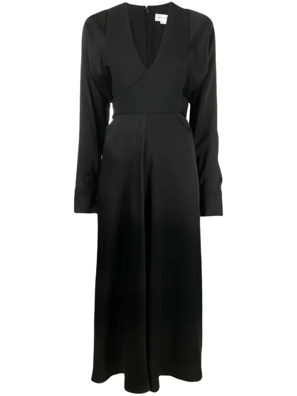 long-sleeve Midi Dress - Farfetch