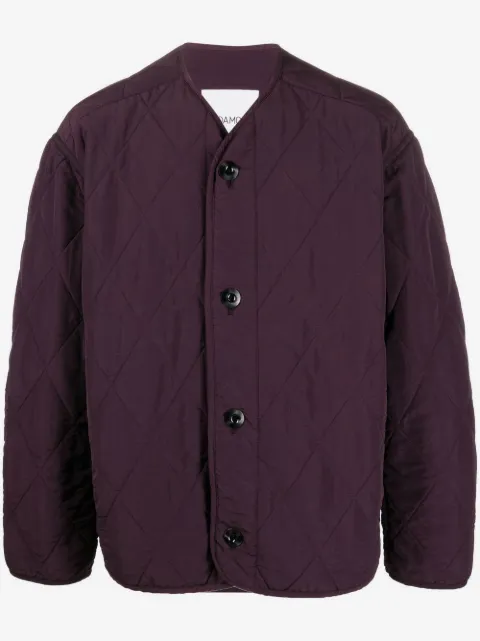 OAMC Liner short padded collarless jacket