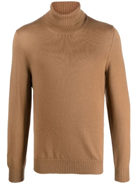 D4.0 roll-neck long-sleeve jumper