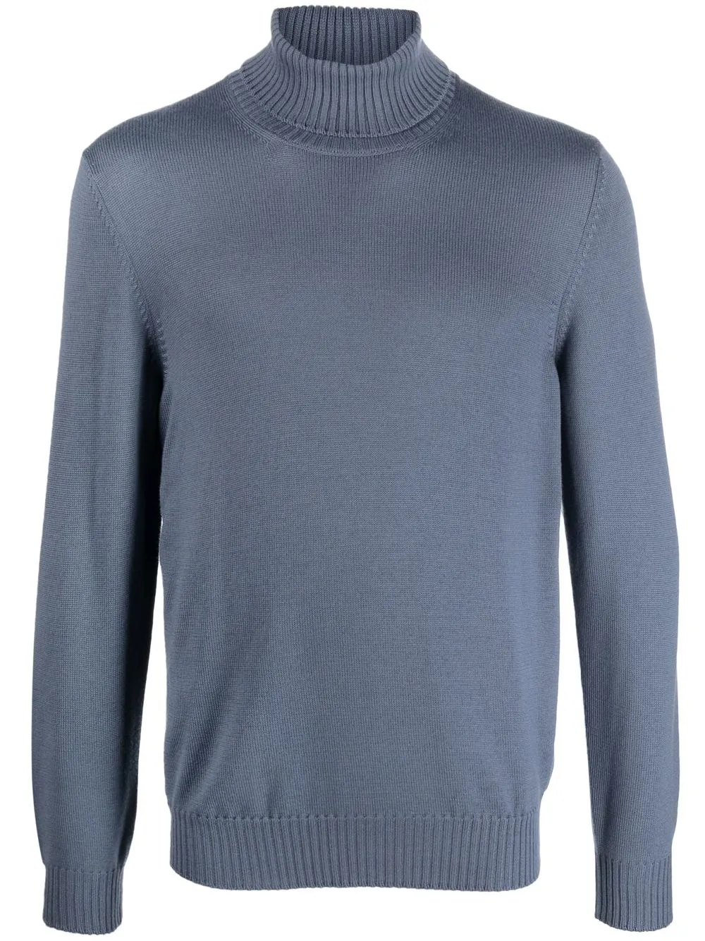 

D4.0 roll-neck long-sleeve jumper - Blue