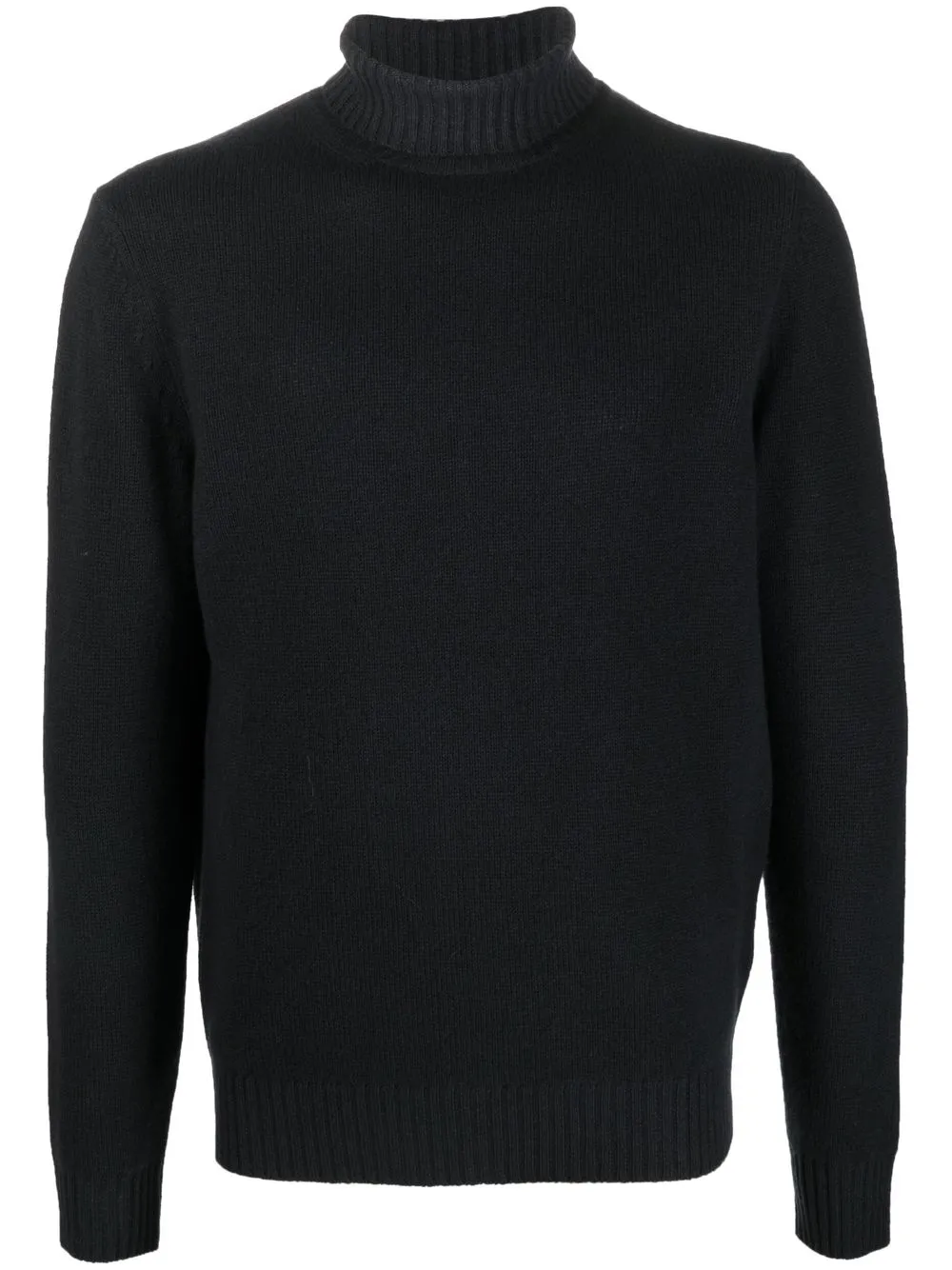 

Malo roll-neck virgin-wool jumper - Black