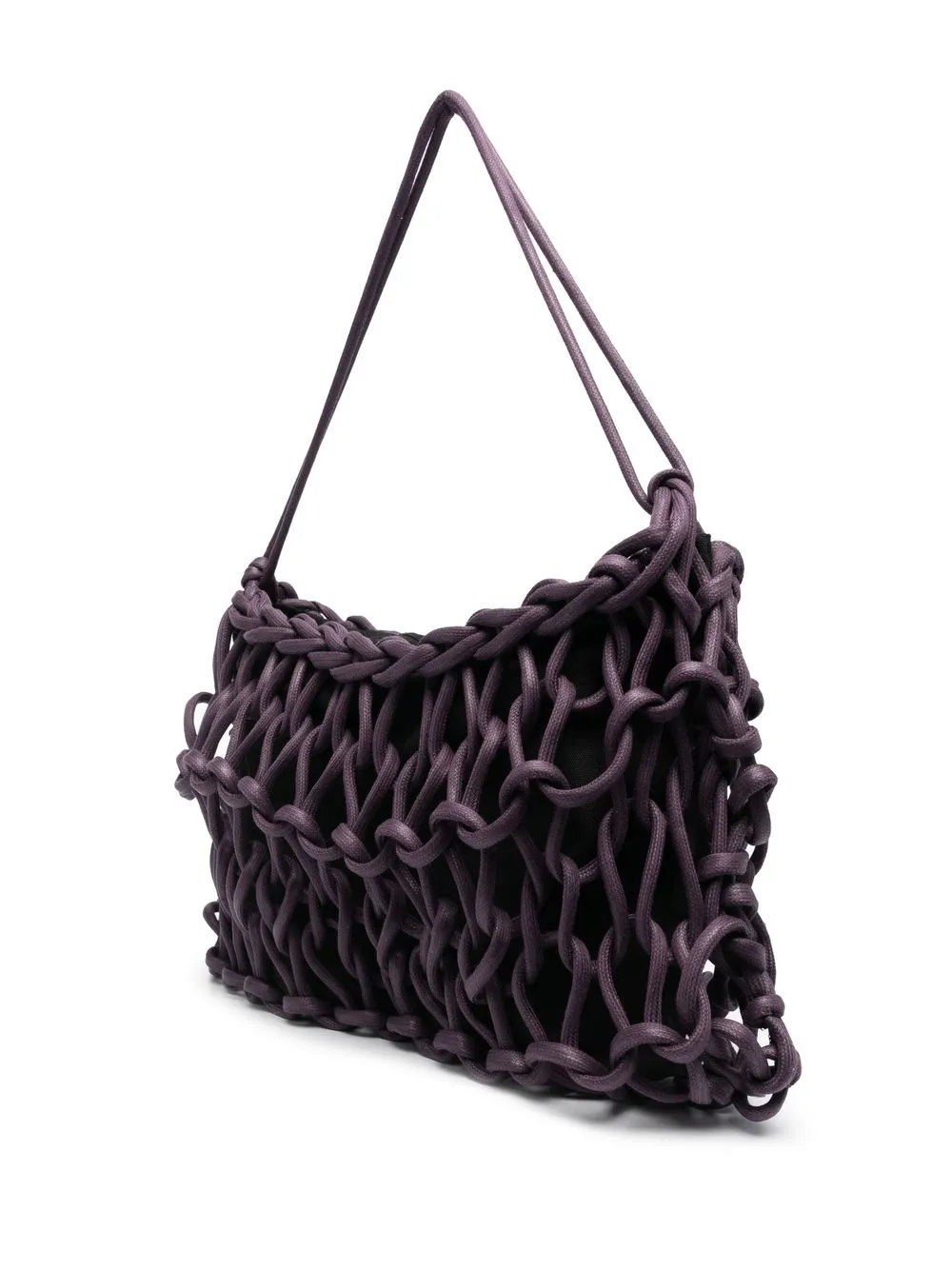 Alienina cableknit Shoulder Bag Farfetch