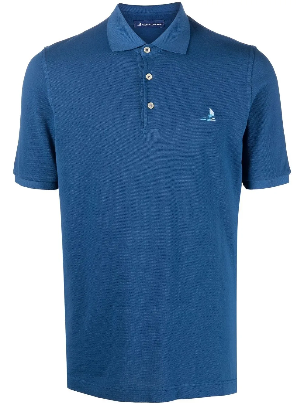 Fedeli Logo Embroidered Polo Shirt - Farfetch