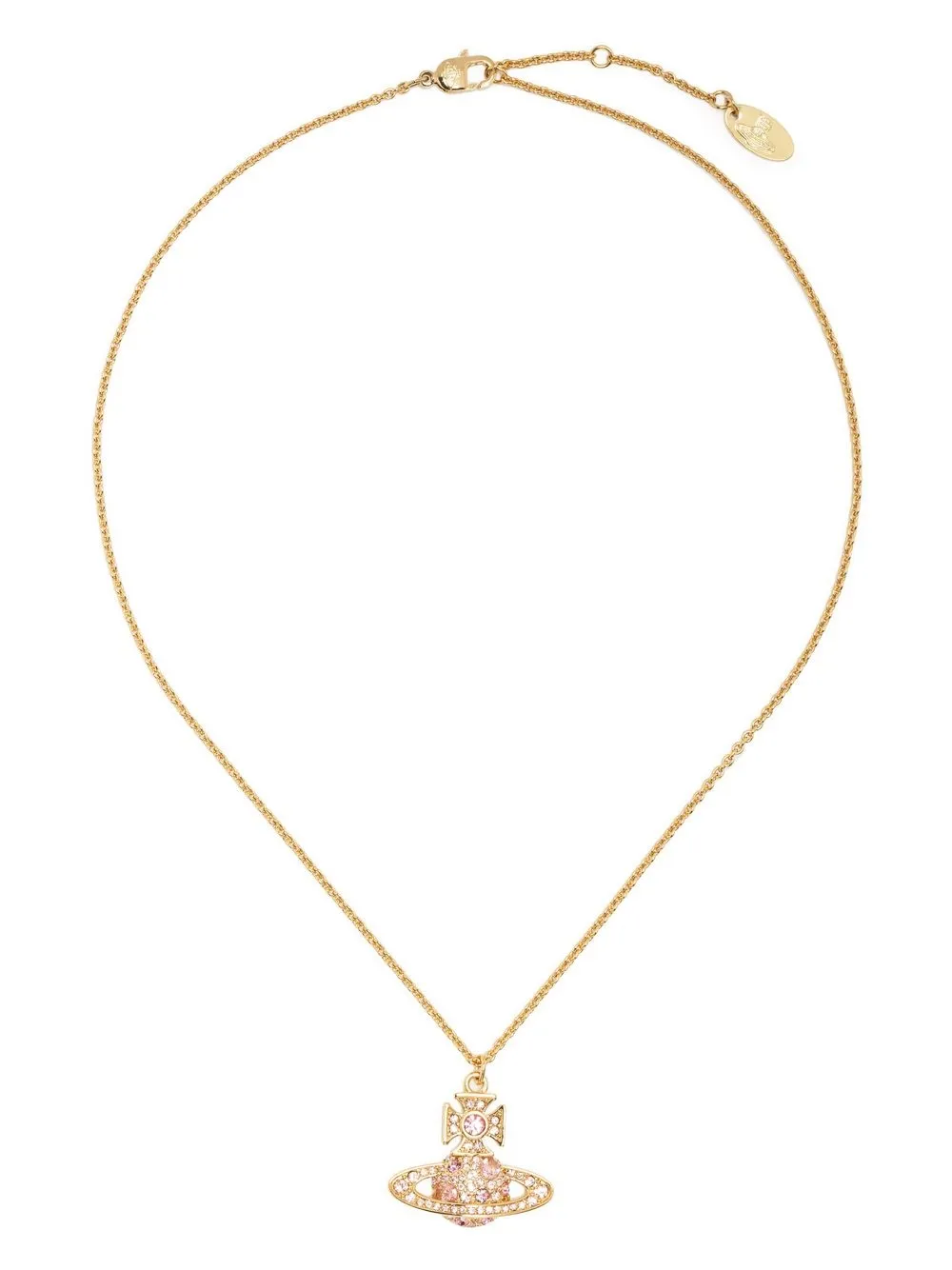 

Vivienne Westwood collar con dije Orb - Dorado