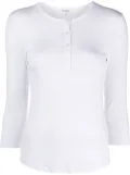 Filippa K button-up jersey top - White