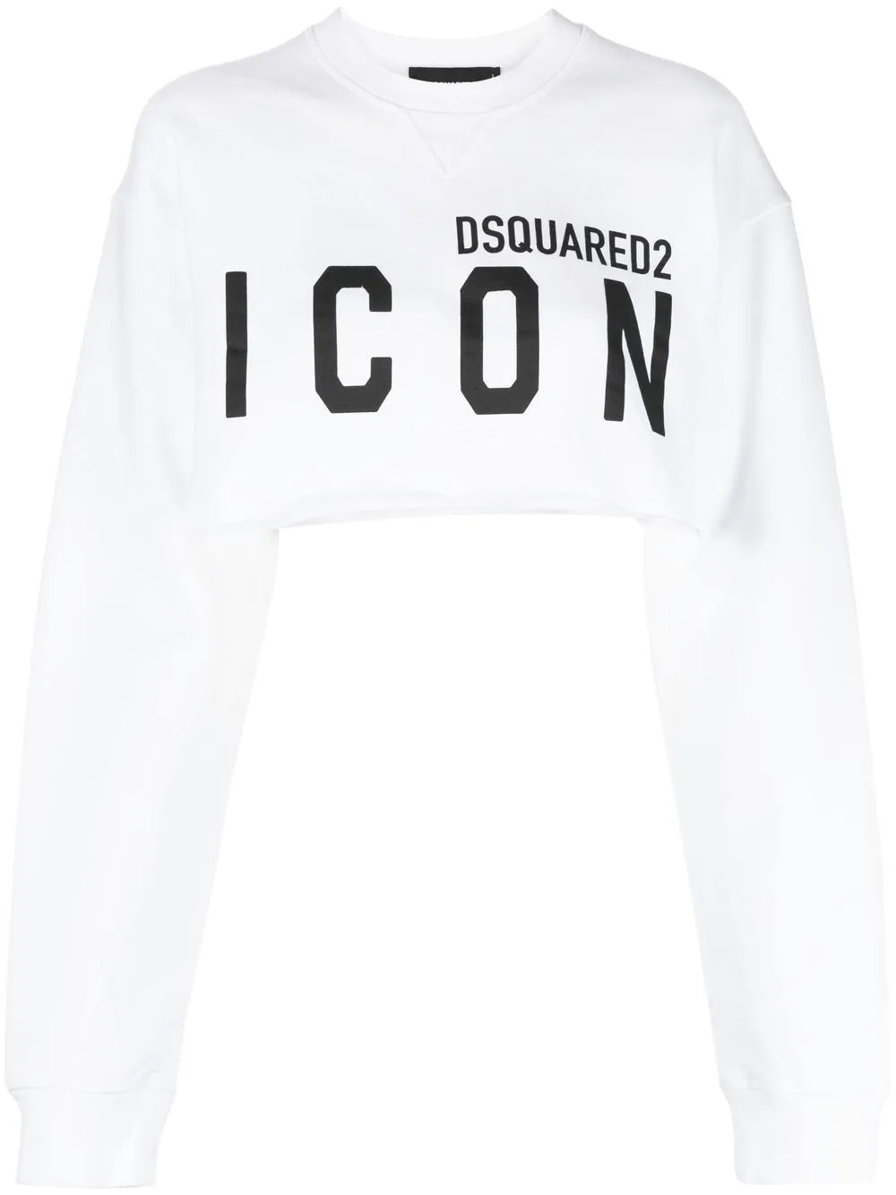 

Dsquared2 sudadera con estampado Icon - Blanco