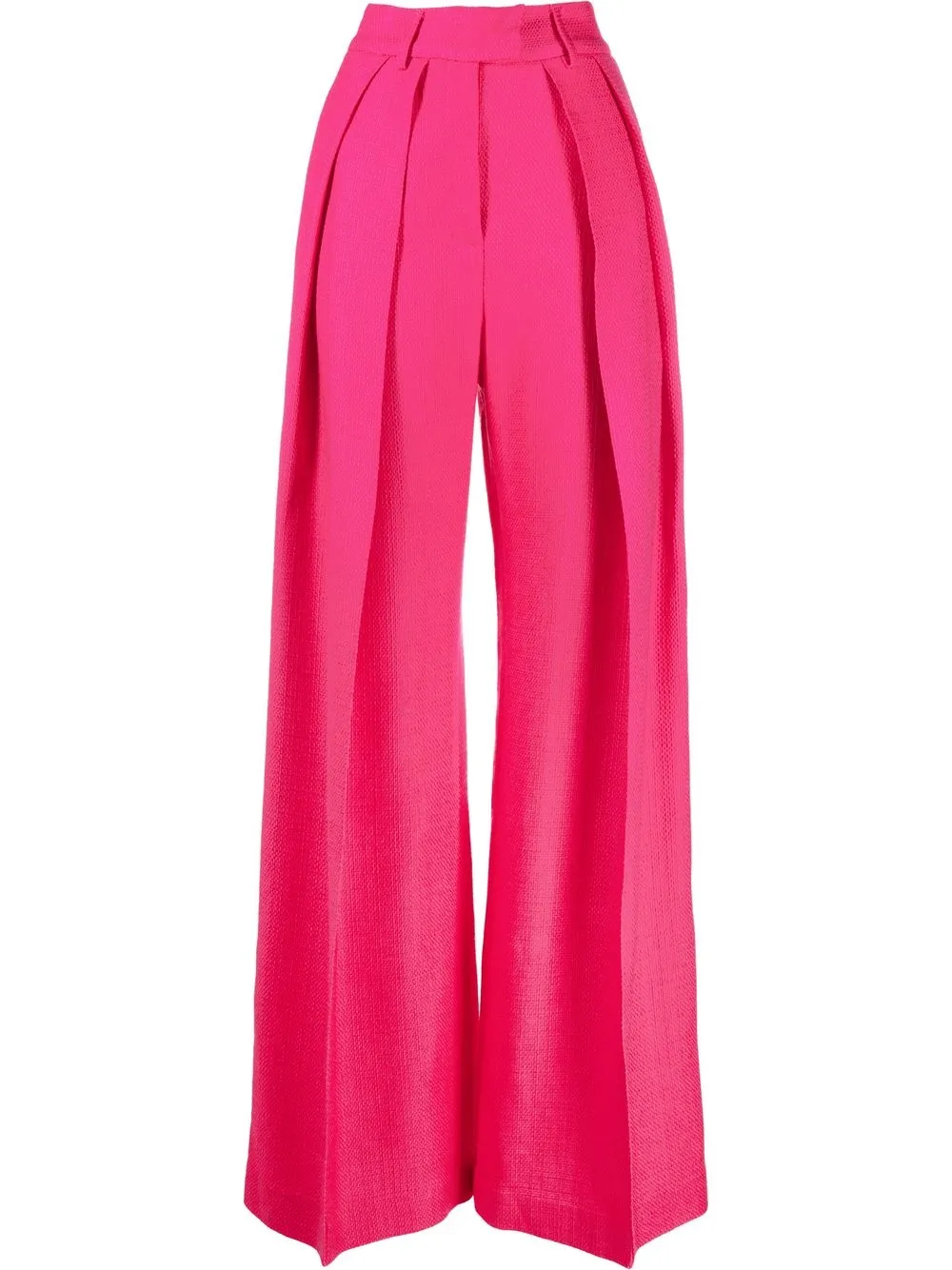 

Giuseppe Di Morabito pantalones palazzo con tiro alto - Rosado