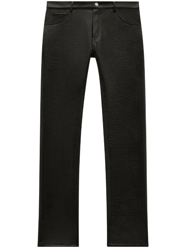 【税関/送料込】COURREGES ★ 「ReEdition Vinyl」パンツ REEDITION 5-POCKET VINYL PANTS - courrèges (クレージュ)