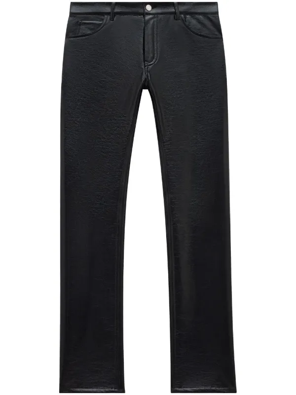 【関税込み】Courreges \"Reedition Vinyl\" trousers REEDITION 5-POCKET VINYL PANTS - courrèges (クレージュ)