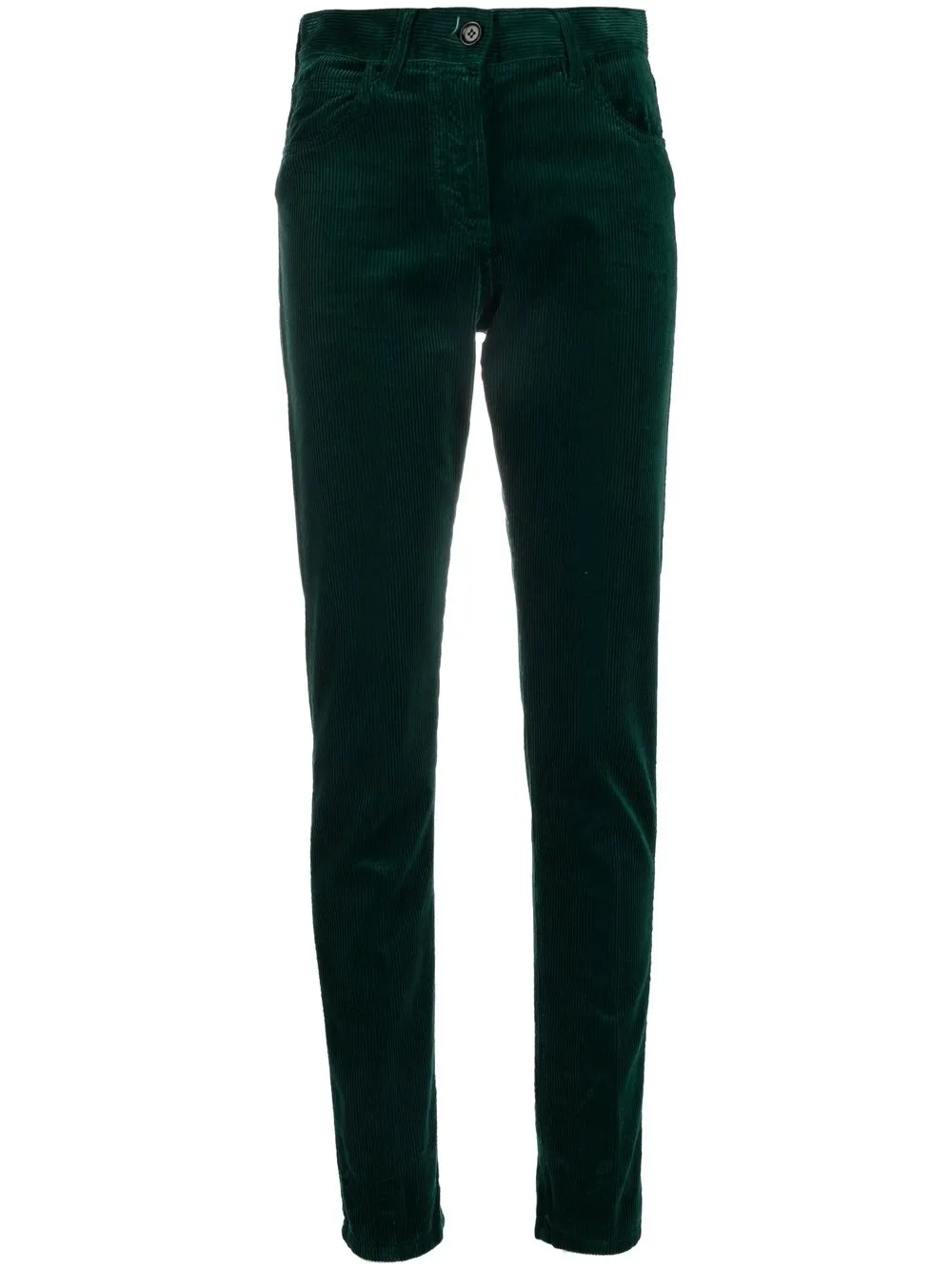 

ASPESI high-waisted corduroy trousers - Green