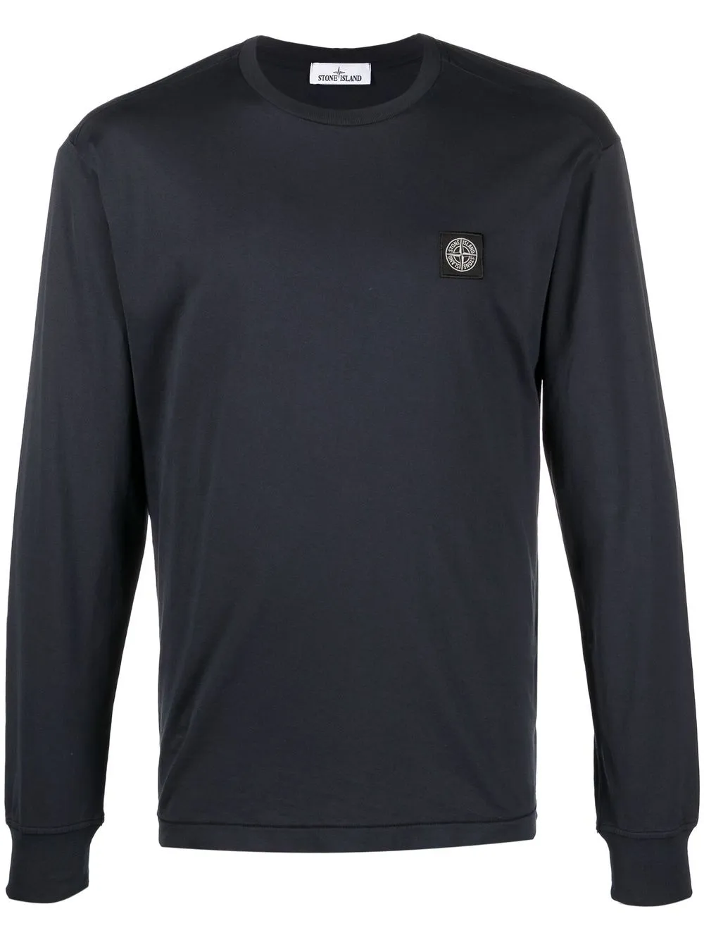 

Stone Island sudadera con parche de Compass - Azul