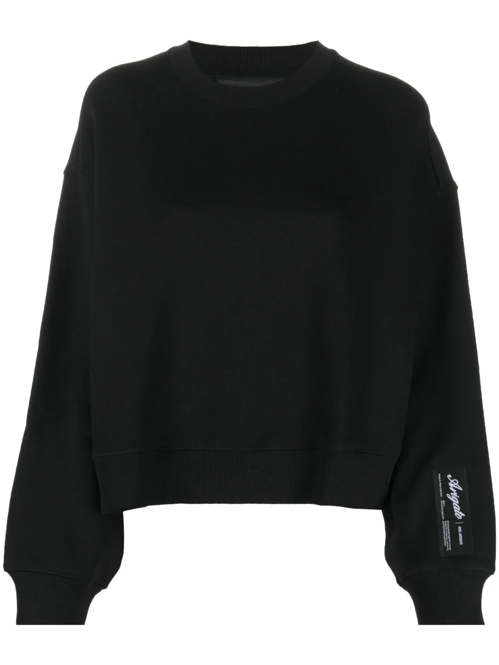 

Axel Arigato sudadera con parche del logo - Negro