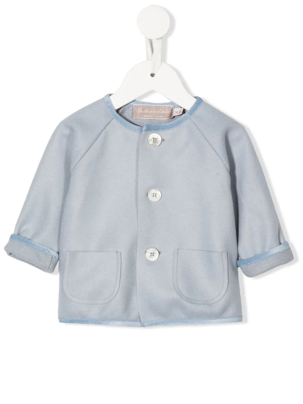 

La Stupenderia front button-down shirt jacket - Blue