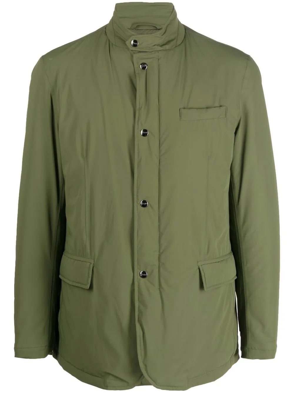 

Herno packable press-stud jacket - Green