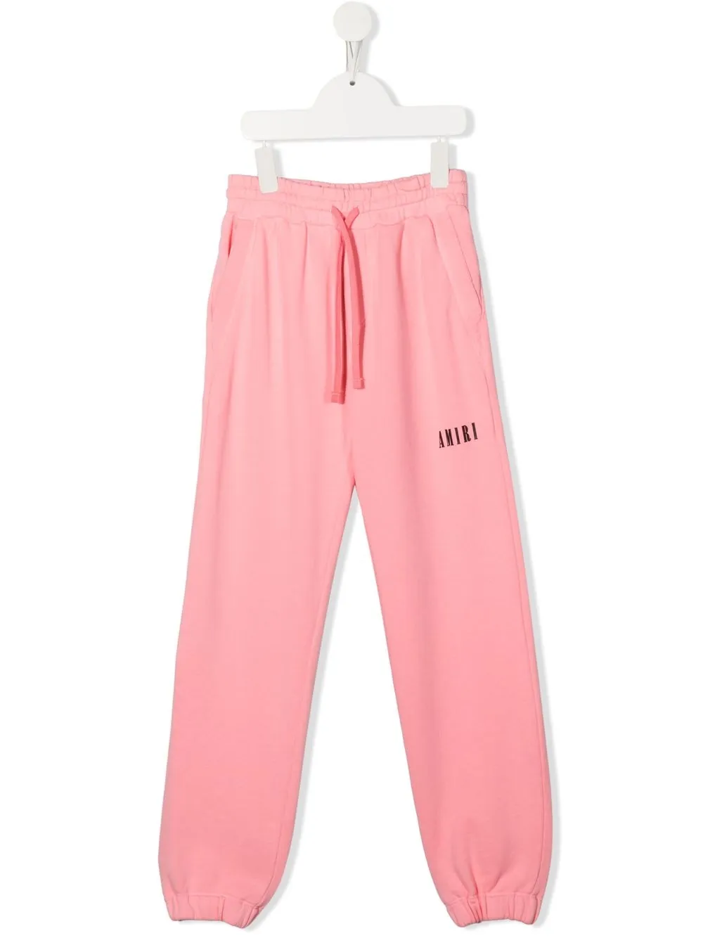 

AMIRI KIDS logo-print cotton track pants - Pink