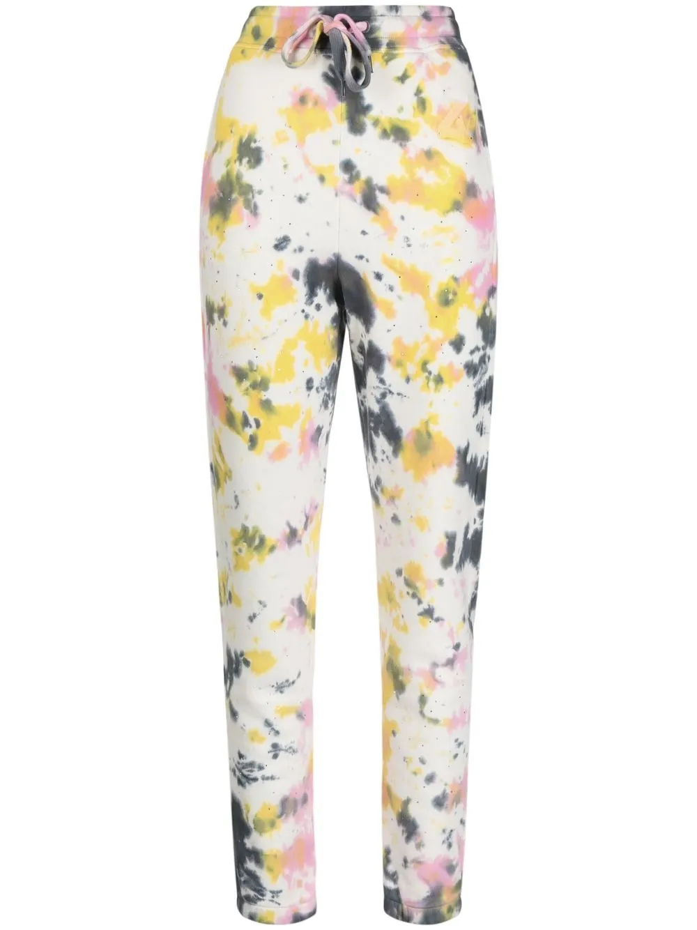 

Zadig&Voltaire pants Steevy con motivo tie-dye - Blanco