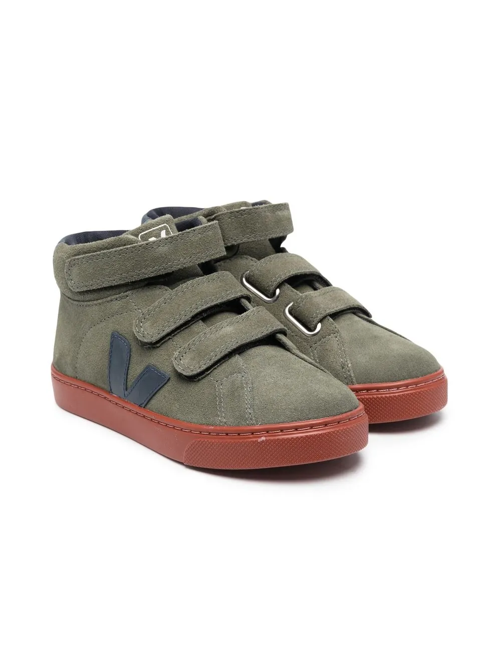 

VEJA Kids Nautico suede sneakers - Green