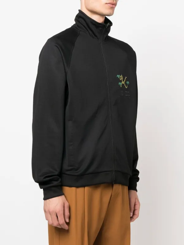 Felpa kenzo zip nera hot sale