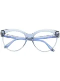 TOM FORD Eyewear cat-eye frame glasses - Blue