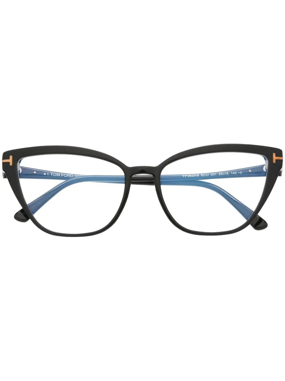 

TOM FORD Eyewear lentes con armazón cat eye - Negro