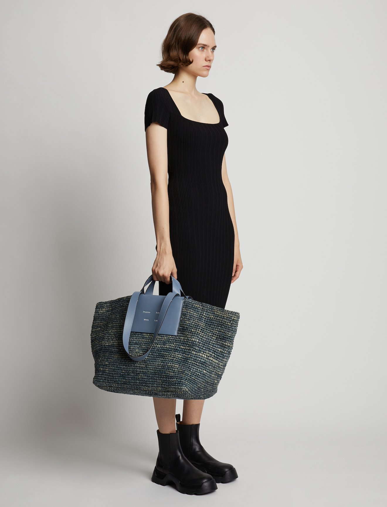 XL Morris Raffia Tote #5