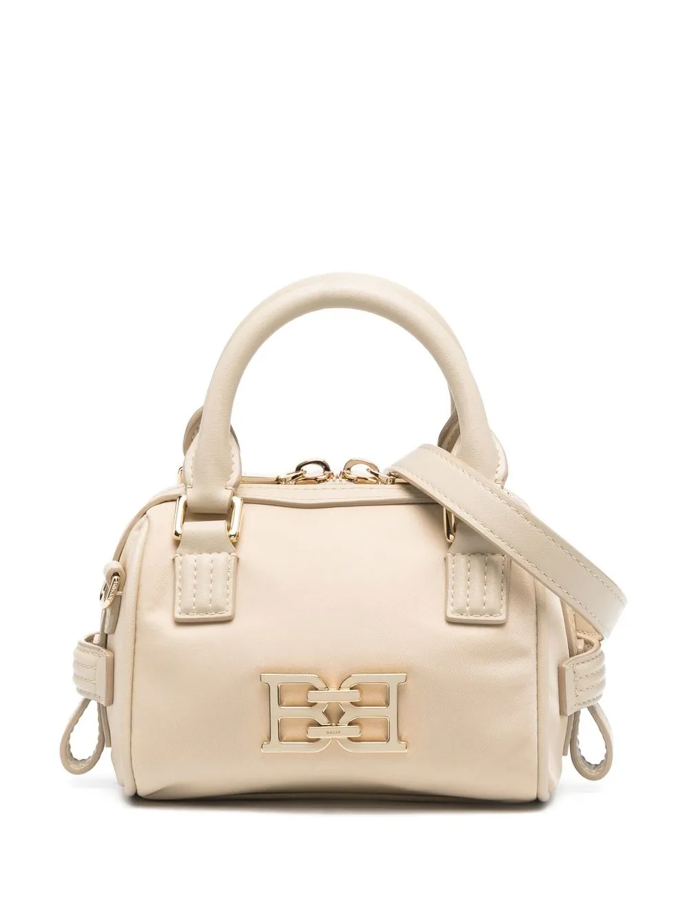 

Bally logo-plaque leather mini bag - Neutrals