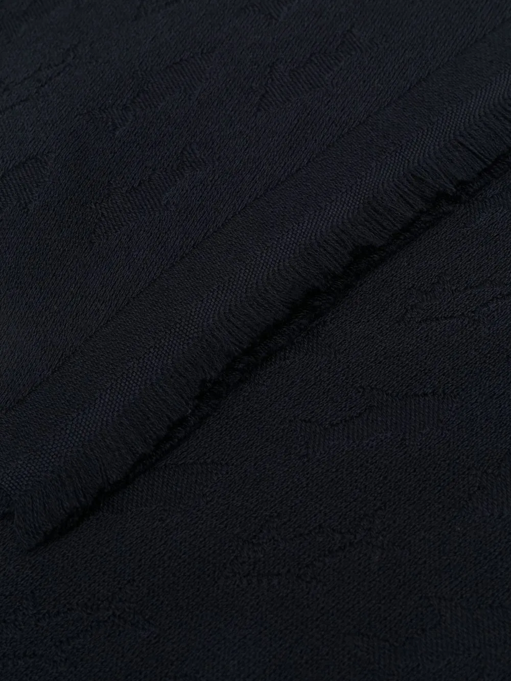 Paul & Shark Sjaal met franjes - Blauw