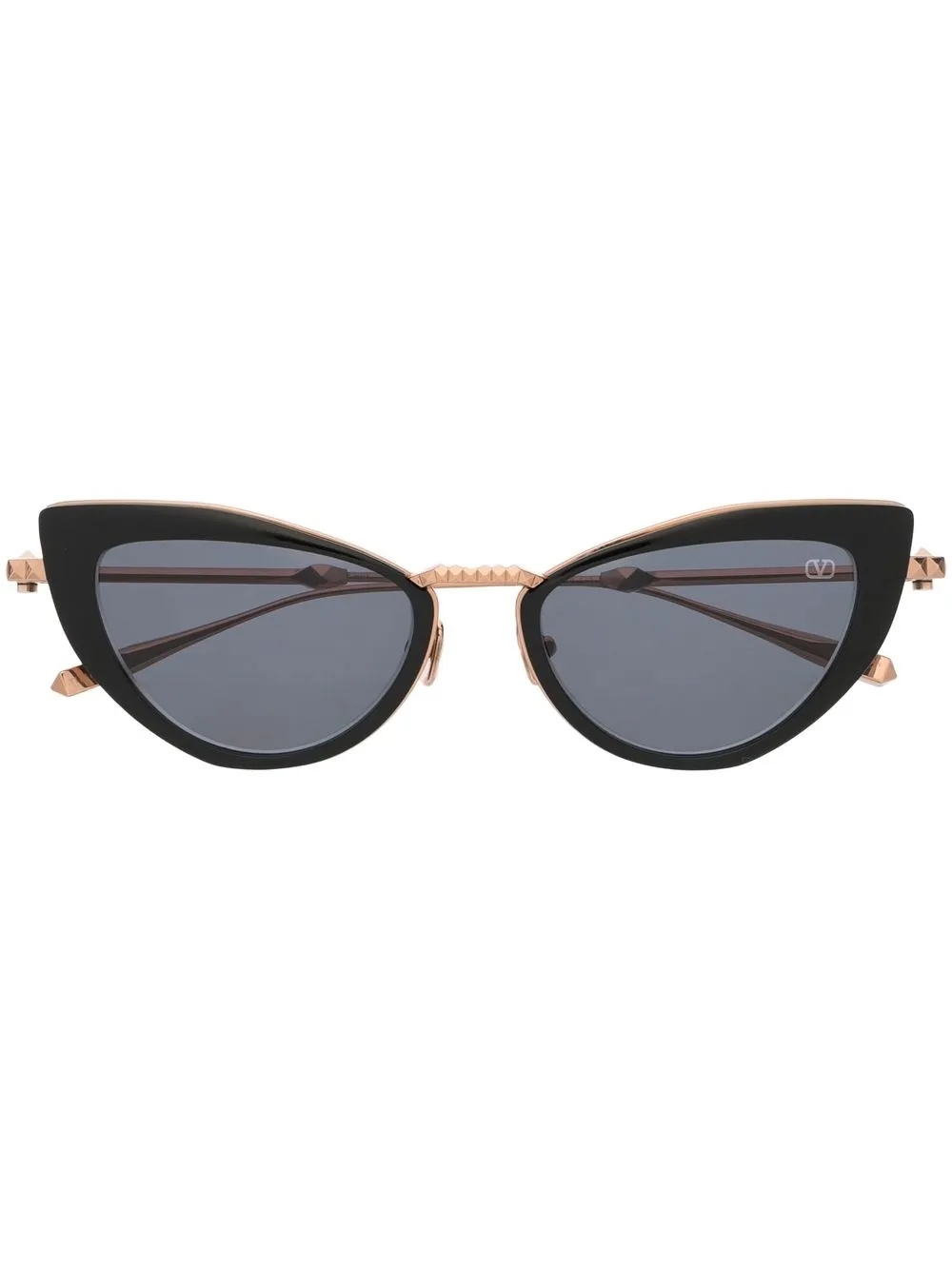

Valentino Eyewear lentes de sol Rockstud - Dorado