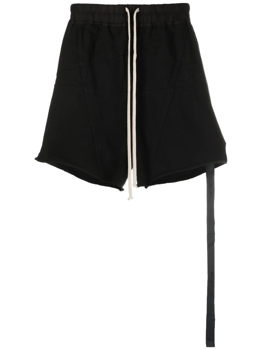 

Rick Owens DRKSHDW shorts deportivos con cordones en la pretina - Negro
