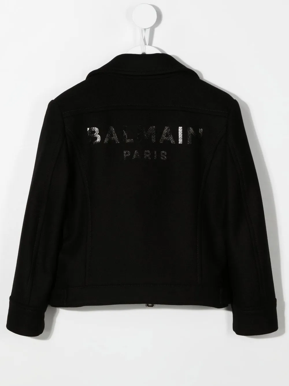 Balmain Kids Jack met logoprint - Zwart