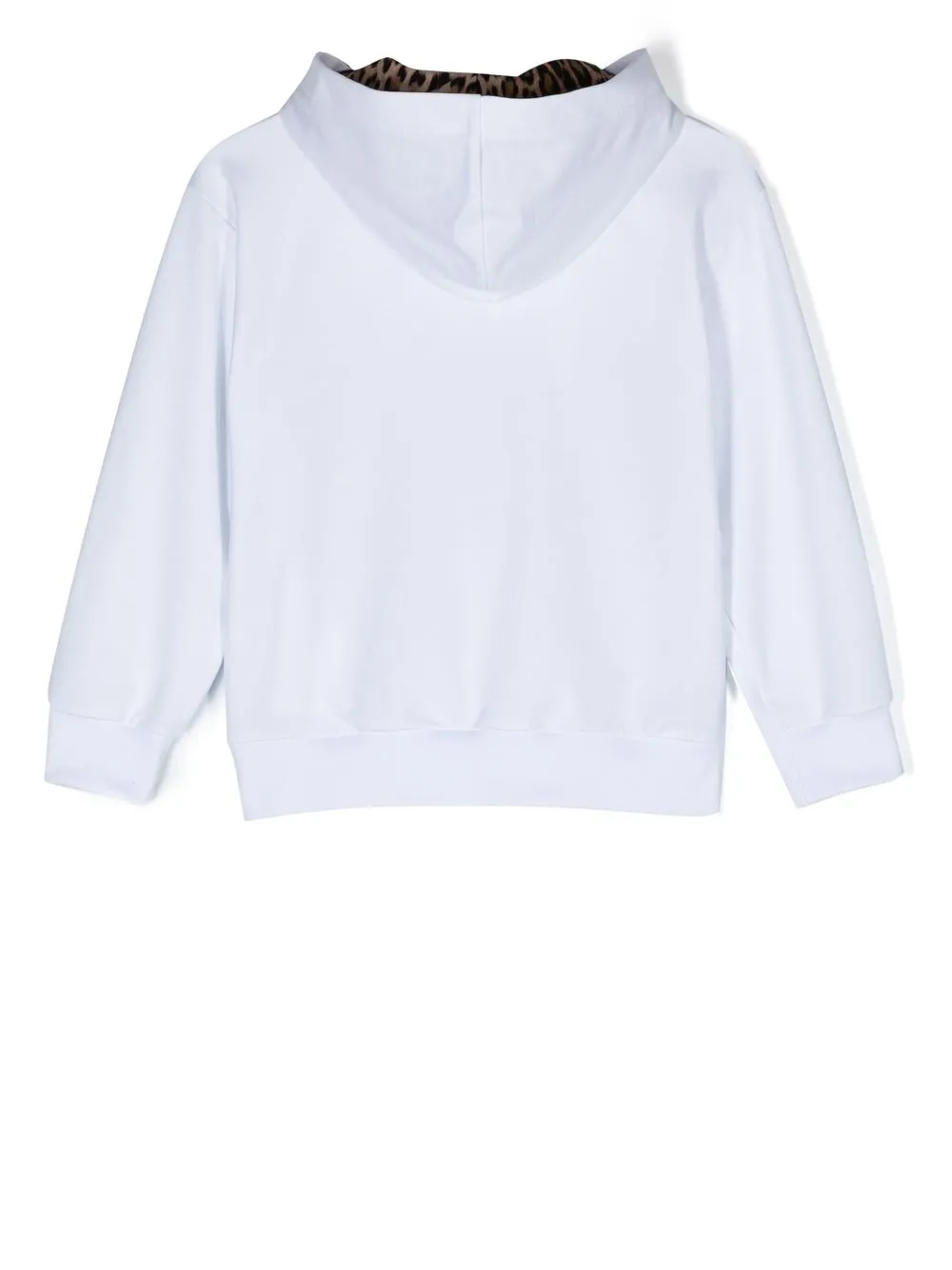 Roberto Cavalli Junior Hoodie met print - Wit