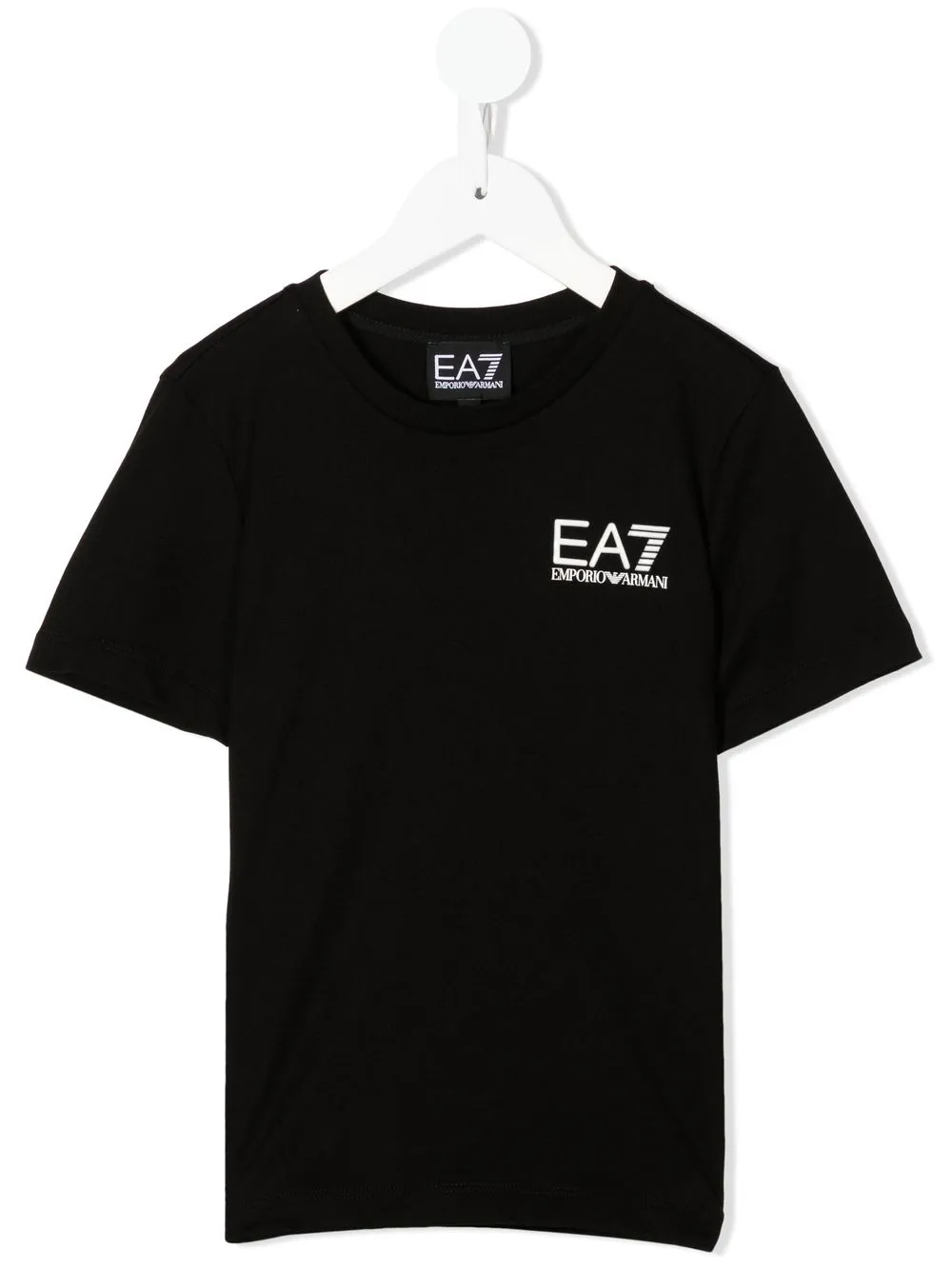 

Emporio Armani Kids logo-print short-sleeve T-shirt - Black