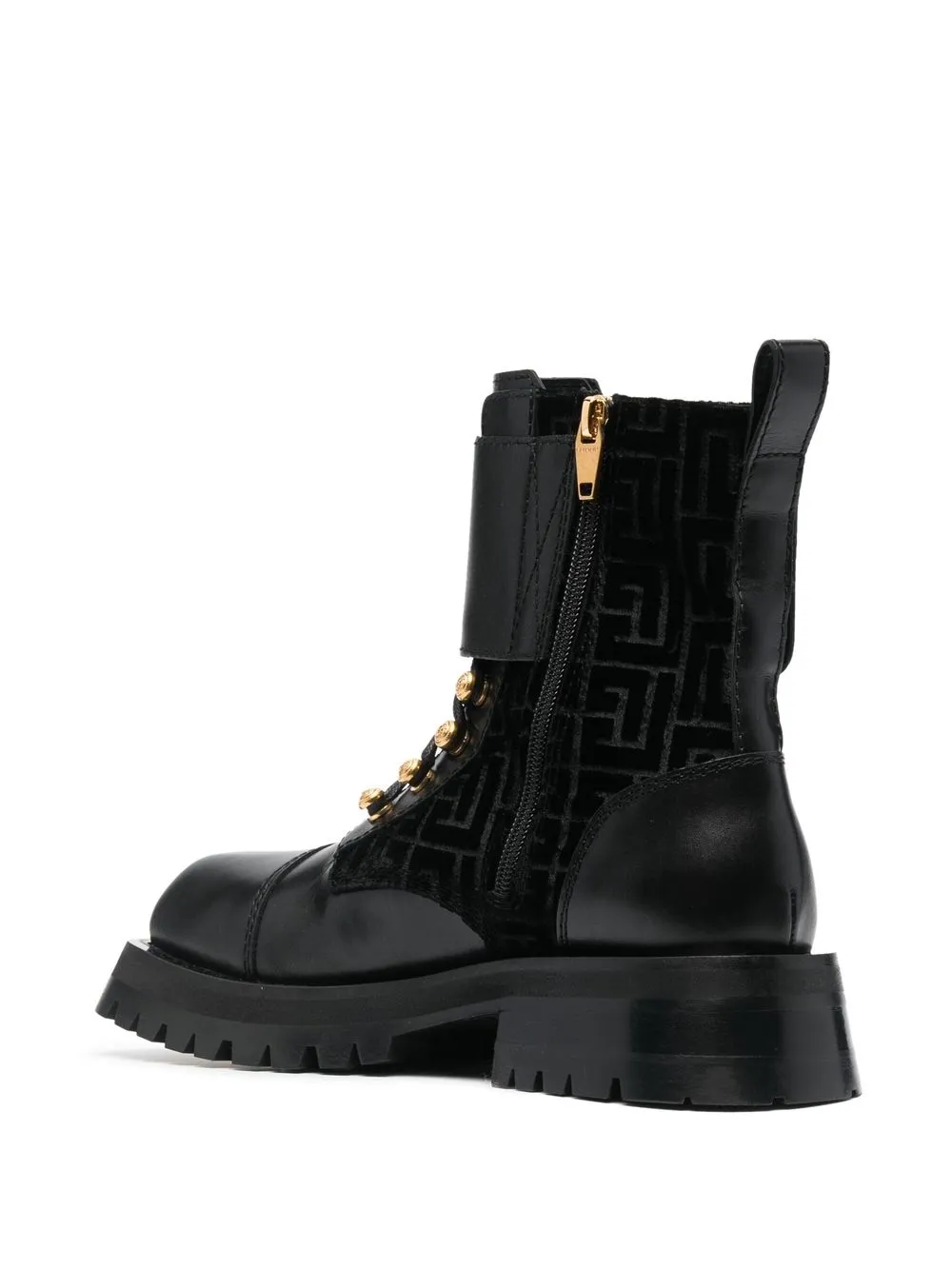 Balmain embossed-button detail ankle boots | Boots | Image 3