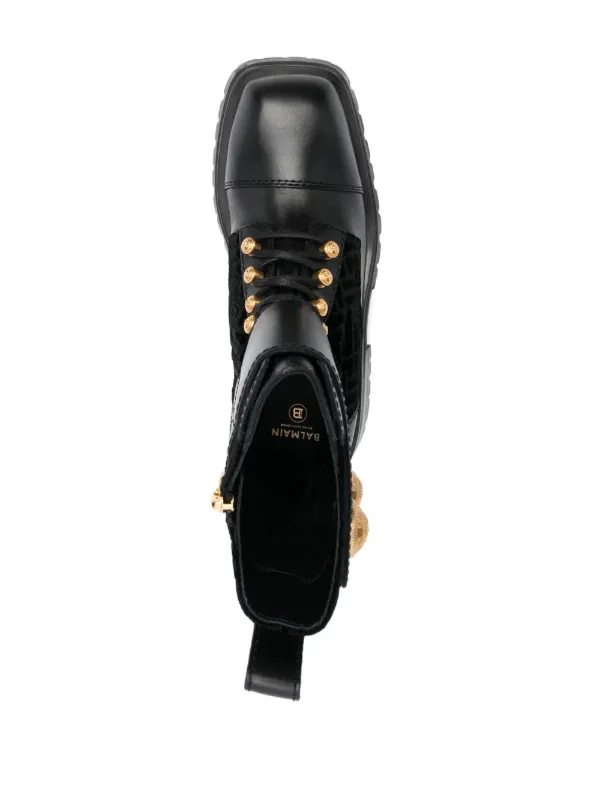 Balmain black boots 2025