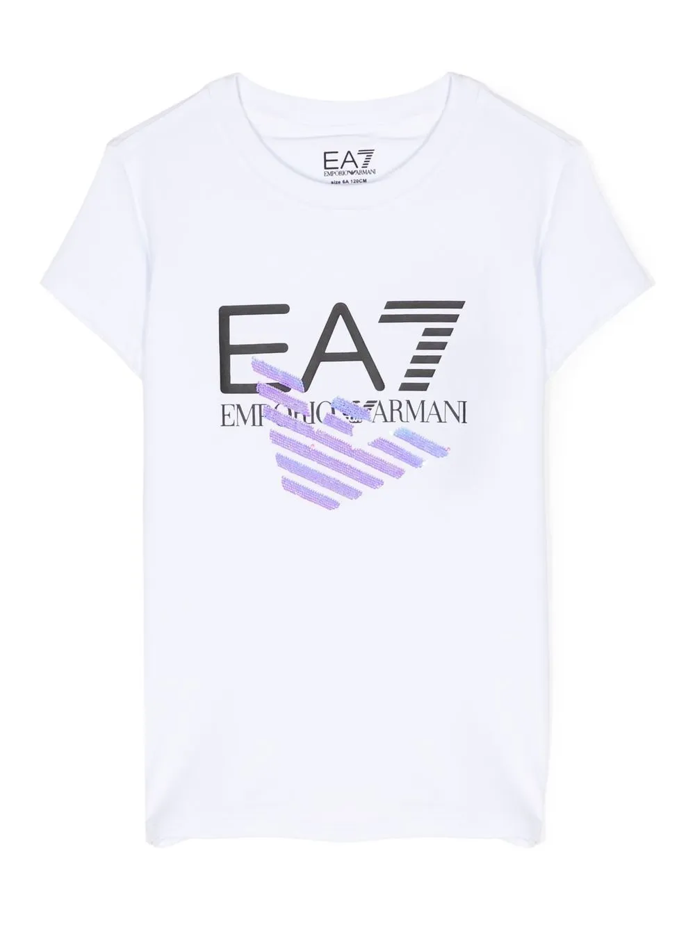 

Emporio Armani Kids logo-print T-shirt - White