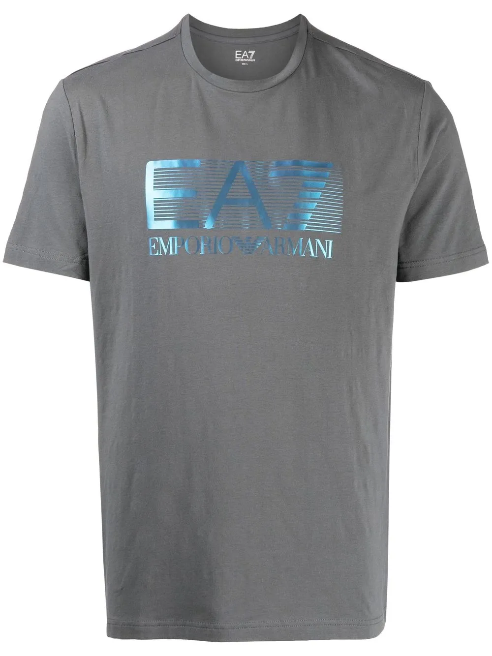 

Ea7 Emporio Armani logo-print short-sleeved T-shirt - Grey