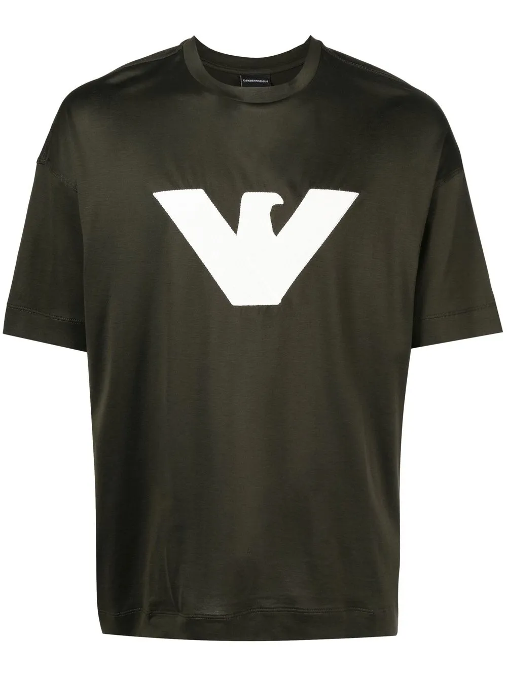 

Emporio Armani logo-print short-sleeve T-shirt - Green