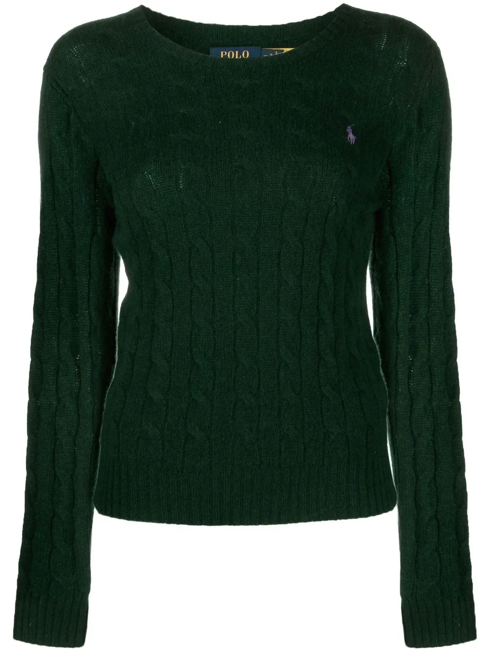 

Polo Ralph Lauren logo-embroidered jumper - Green