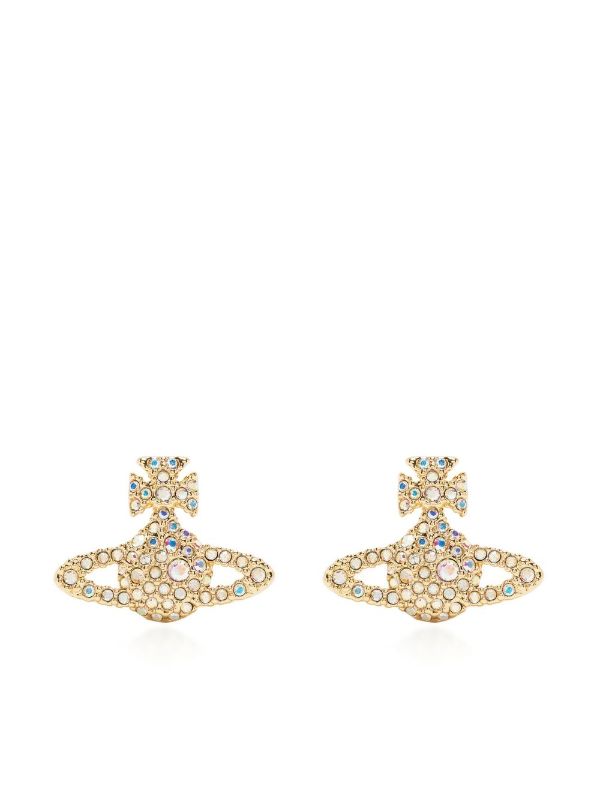 Vivienne westwood gold on sale studs