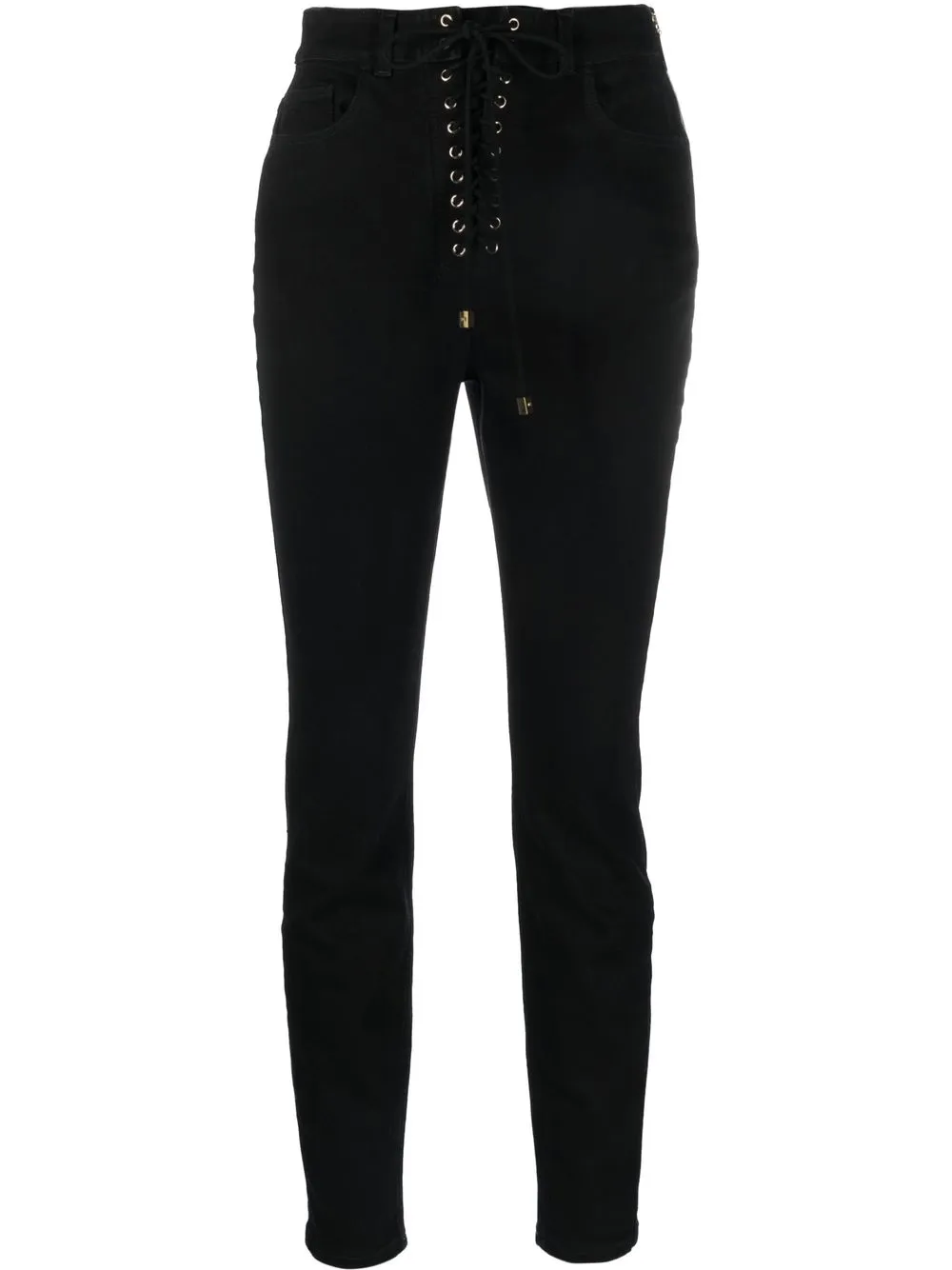 Elisabetta Franchi eyelet-detailing Skinny Jeans - Farfetch