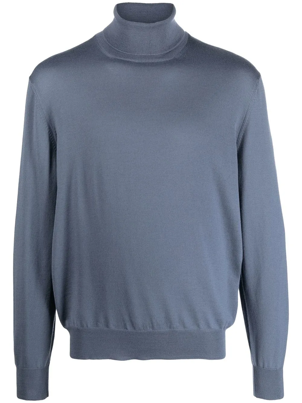 

D4.0 roll neck long-sleeve jumper - Blue