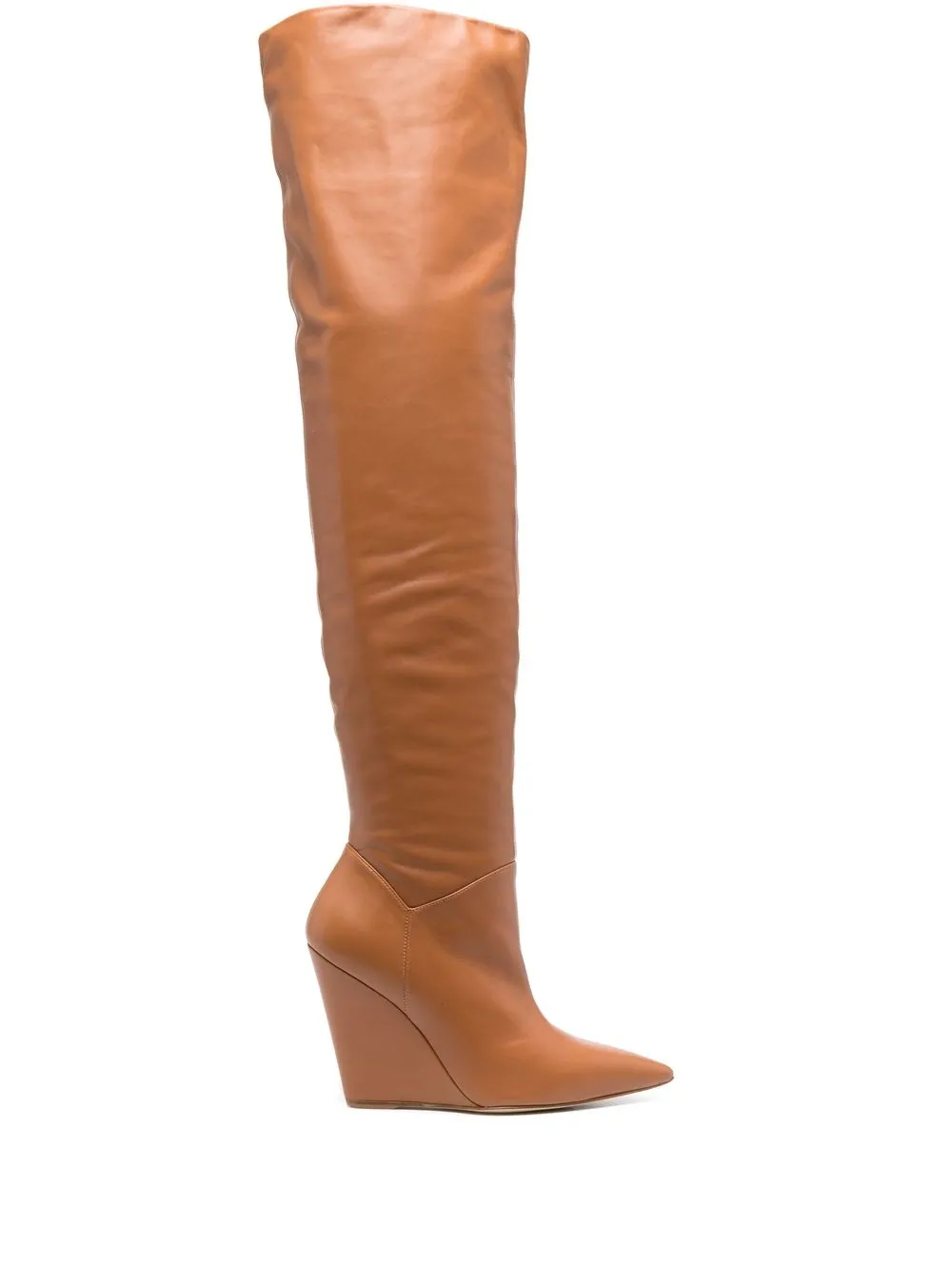 

Stuart Weitzman botas altas Saloon - Marrón