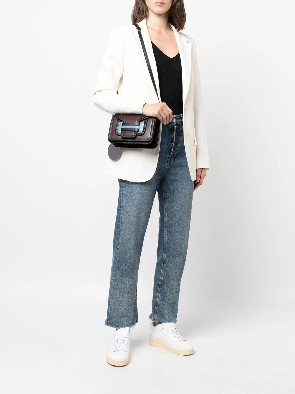 Pierre Hardy Alpha leather crossbody bag | Image 2