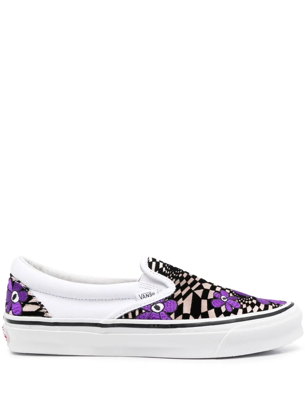 

Vans tenis slip-on LX - Marrón