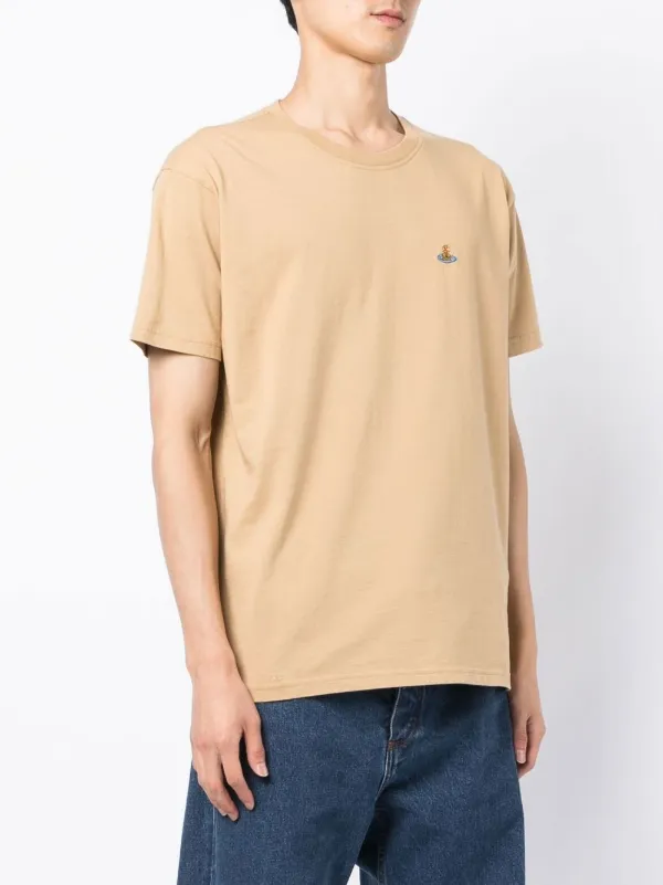 Vivienne Westwood Orb-logo short-sleeved T-shirt | Brown