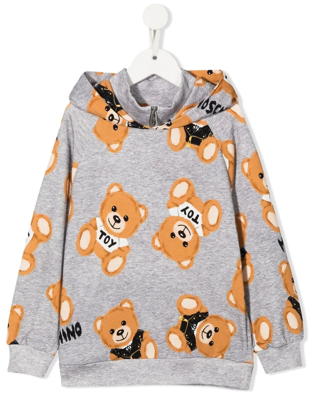 

Moschino Kids sudadera con motivo Teddy Bear - Gris