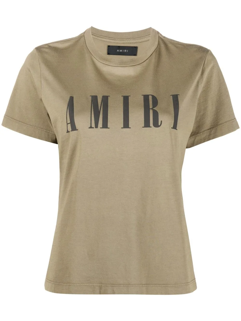 

AMIRI playera manga corta con logo estampado - Verde