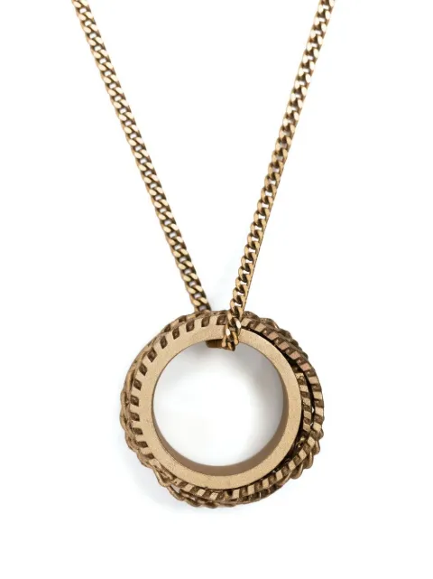 MM6 Maison Margiela circle-pendant necklace